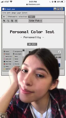 i so magical, ok going to work now #fyp #foryou #personalcolortest