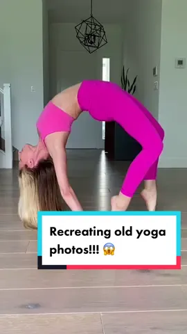 Do you think I can still do it?! 😱😱 Don’t miss the end!! 🙈 #FitnessLife #yoga #transformation #fyp