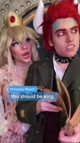 Bowser’s wife is more power hungry than he expected. #mariolore #bowser #nintendo #princesspeach