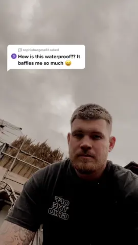 Answer to @sophieburgess61 #thethatchingguy #water #waterproof #noentry #foryou #alright #viral  💦💧🌧