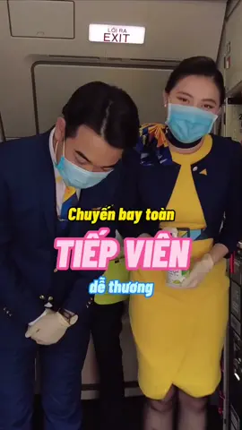 Bay một chuyến gặp tổ bay dễ huông quá nè! #travip #LearnOnTikTok #yeumaybay