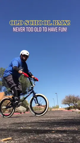 49 relearning old school BMX. Having the time of my life. 😁👍❤️ #bmx #arizona #summertime @vans