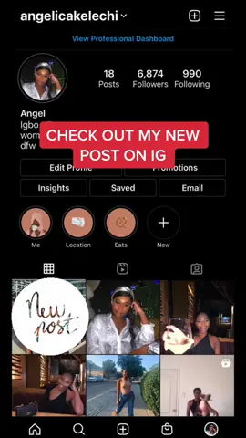 Link in bio ! @ AngelicaKelechi my ig
