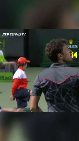 Where’d that come from 👀 #tennis #sports #calloutmyname #skill