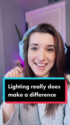 Honestly tiktok has taught me more than school ever did. #streamlighting #streamsetuptips #smallstreamertips #varietystreamer