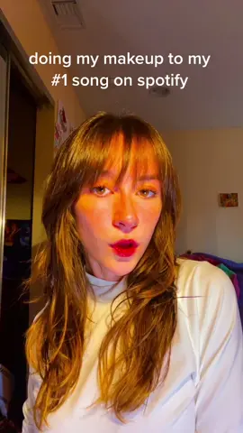 lil everyday makeup while listening to my song Mon cheri ! #musician #EnvisionGreatness #OverShareInYourUnderwear #fyp #musictok #makeup #song