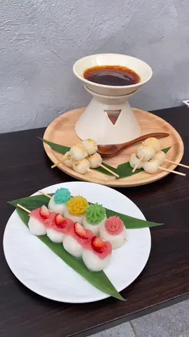 あつあつみたらしフォンデュ🍡 #値段やお店の場所はインスタにのせてます #カフェ巡り
