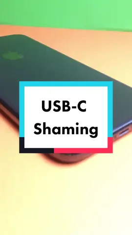 USB-C Shaming #fy #tiktok #apple #nohate #nofont