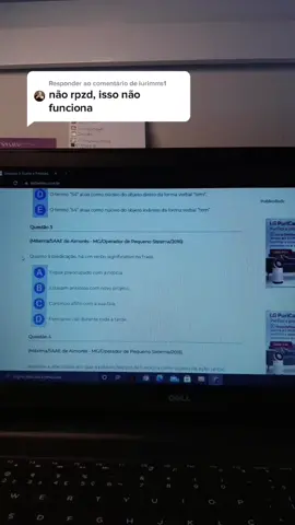 Responder a @iurimms1 me desculpem, no outro vídeo realmente eu expliquei q nem meu nariz🤡 (e sim infelizmente eu só aprendi agr k)#ead #provaonline