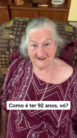 O segredo pra chegar aos 92 anos! #foryou #fyp #fy #humor #avó #segredo #viral #idade #idadenaoimporta