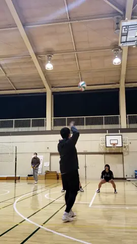 🏐みお・みゆと対人🏐#スポーツの春 #tiktokスポーツ教室 #スポーツ部門 #おすすめにのりたい