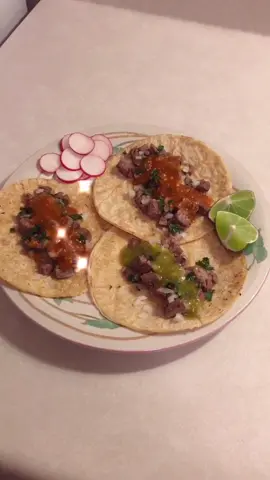 Tacos De Carne Asada 🔥 #EasyRecipe #tacosdecarneasada #recetafacil #foodontiktok #fyp