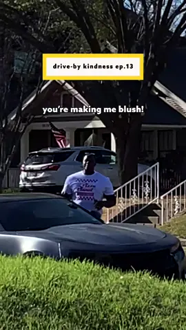 when people say love you back > 😭💛 drive-by kindness ep.13 #drivebykindness #spreadkindness #spreadlove #bekind #fyp