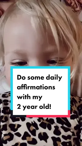 Do you practice daily affirmations? What are they? #toddler#mom#motherhood#affirmations#parenting#fyp#DontSweatIt