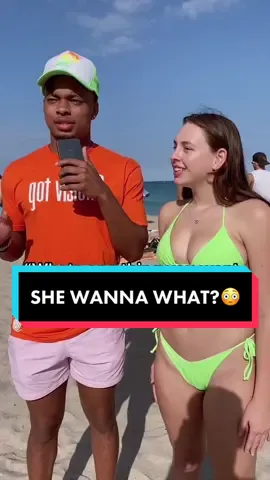 SHE WANNA WHAT?? 😳🏃🏽‍♂️ #fyp
