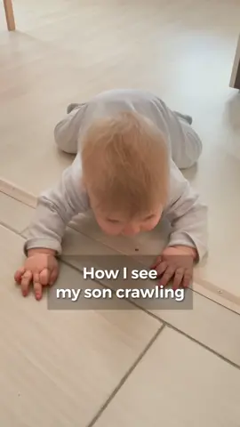 👶🏻〰️🦭 #son#crawling#seal#family