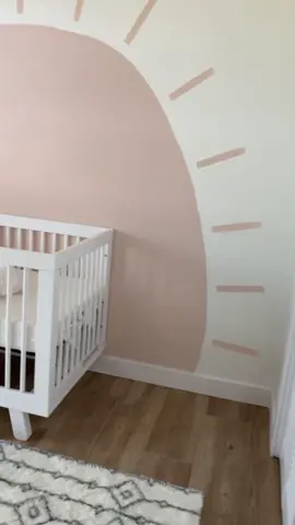 Soleil’s nursery! From dark to bright & sunny 🌞 #homedecor #DIY #nurserydecor #nursery #girlnurseryroom #bohonursery #beforeandafter