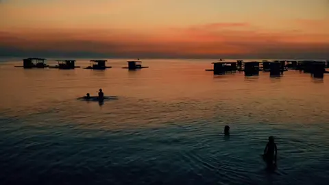 full video on my channel :) escaping the faults of the world under the orange sun reflecting the blue sea. #cinematic #sunset #edit