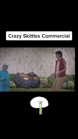 When you take your pet cloud out for a walk #skittles #strange #ad #tvcommercial #grandma #petting #usa