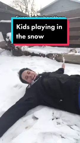 Yellow snow is 🍋 flavoured! #fyp #foryoupage #dontletthisflop #kids