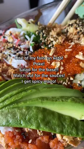 #keto #ketodiet #poke #ketomeals #ketoaf #weightloss #healthy #salad #Foodie #healthyfoods #fyp #foryoupage #foryou #weightlossjourney #viral #yummy