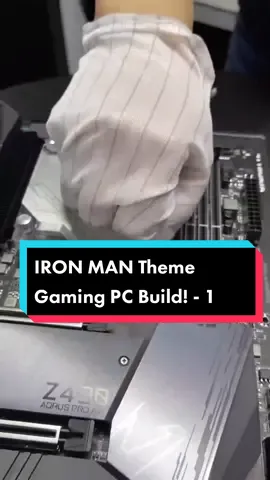 IRON MAN Theme Gaming PC Build! Intel I9 / RTX 3070 / Cougar Conquer / Water Cooling - 1 #gamingpc #ironman #rtx3070 #watercoolingpc