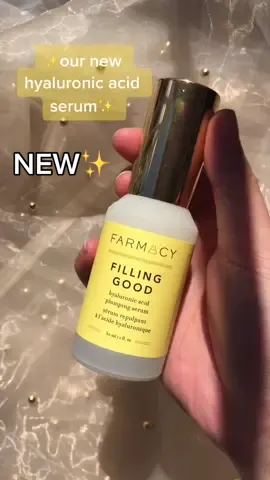 It’s time to start FILLING GOOD✨#newskincare #hyalouronicacid #serums #readysetshop #skincareasmr #beautyasmr #hydratingserum #plumpskin #hydrateskin