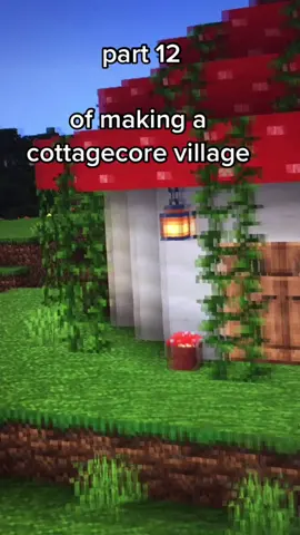 this is more for autumn but still nice:) #fyp #Minecraft #cottagecore #village #viral