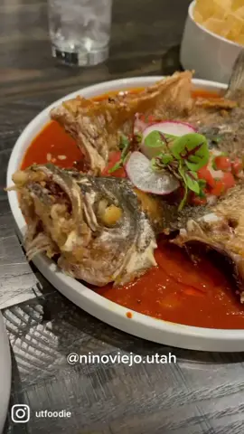 Chef Marco Niccoli and Chef Brandon Price have come together to create something truly special and unique here in UT-Nino Viejo #utahfood #utahfoodie