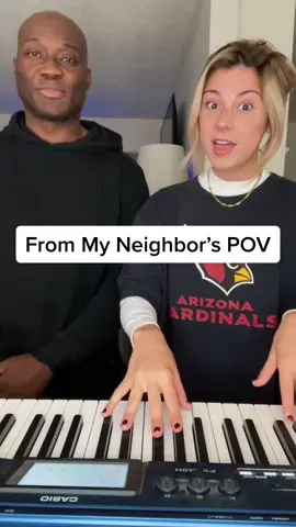 A song from my Neighbor’s Perspective 😳🚪 @restaurantalex #fyp #foryou #casiomusicgear #ad