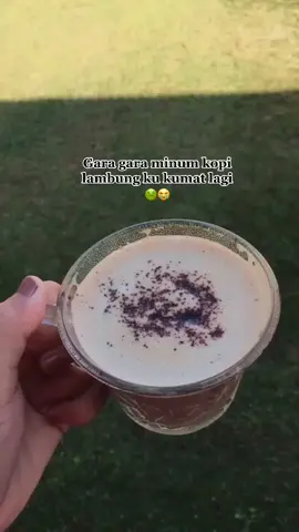 Siapa yg asam lambung tapi tetap minum kopi? akuuu... #coffe #kopi #asamlambung #fyp #numpanglewat