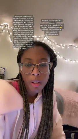 The fact that I had to learn separate strategies for dealing w micro aggressions is 🥴 but I won’t lie they do work #blackgirls #blacktiktokcommunity