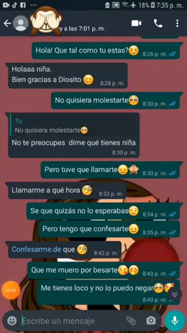 La reacción de mi Mejor Amigo🙈😁 #meenamorejaywheeler #chatchallenge  #fyp #foryou #bromasporwhatsapp 😅🤩🙊