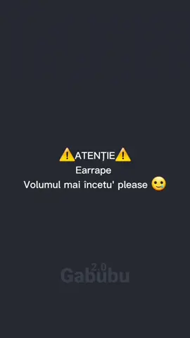 ⚠️EARRAPE⚠️ #foryoupage #gabubu_ro #caterinca #romania #romani