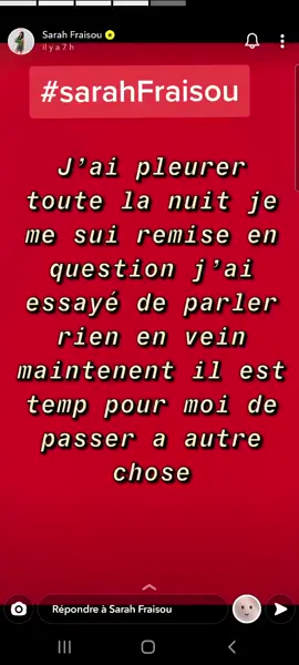 #ruptureamoureuse #rupture #fyp #téléréalité #sarahfraisou #lesvacancesdesanges #nrj12