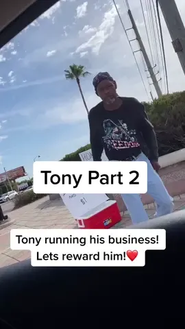 Tony’s got this! Part 2 #Community #Love #Support #Family #Fyp #Brothers #Sisters  #Street #Sales #GodBless #Give #GodsPlan #Florida