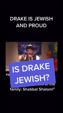 Reply to @tottenhamhotspursfc Drake is Jewish and proud 💜 #JewishCelebs #JewishAndProud #JewishTikTok #Drake