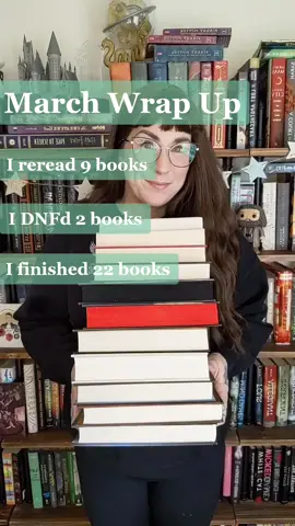 March wrap up! I had a disturbing lack of spice this month. #BookTok #adultbooktok #monthlywrapup