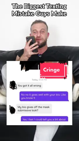 The Biggest Texting Mistake Guys Make (Dont Do This) #fyp #textgame #texting #goodgame #getgirls #textingtip #textinggirls