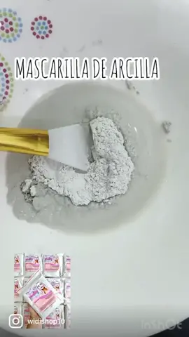 MASCARILLA ARCILLA NATURAL 💕 #skin #skincare #parati #cuidadodelapiel #mascarilla #emprendimiento