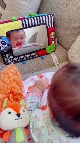 How many smiles did you catch?😊 #babysmiles #babytiktok #newmomlife#tummytime #goodday
