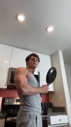 Cooking a Pasta Dish with Scallops