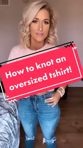 How to knot a graphic tees episode 1. Comment MORE if you want more! Click the pink lily tab and search “mama” for this shirt. #howtoknotyourshirt