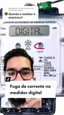 Responder a @centralformas3d  Como identificar fuga de corrente  no relógio digital. #engenharia #tecnologia #energiasolar