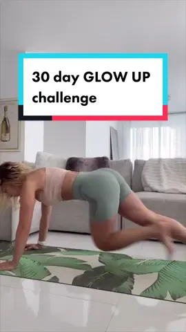 ANYONE can do this. All it takes is 10 mins every single morning 💪🏼 let’s do this baby #glowupchallenge