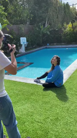 Behind the scenes of the shoot for my New York Times interview! 😭🎉