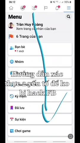 Hướng dẫn các anh chị em Bật xác thực 2 Yếu tố qua sms để không bị hách tk Fb