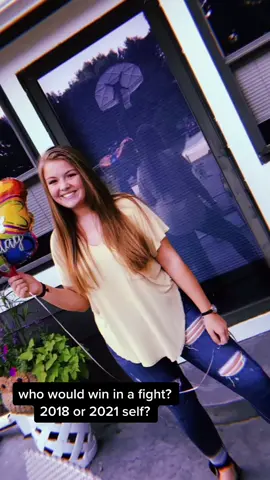 2021 self would beat my 2018 self to the curb... #GlowUp #2021challenge #different person #greenscreen #AerieREAL #GoForTheHandful #GetCrocd