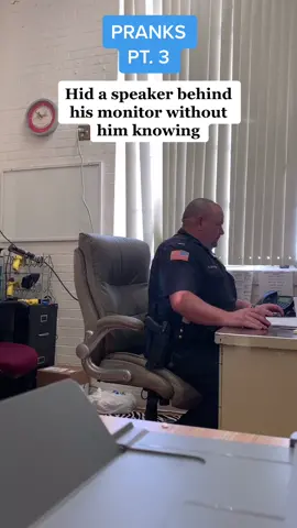 It’s the hyena laugh for me 😂. Prank King strikes again 👑  #copsoftiktok #backtheblue #firstresponder #part3 #prank @heverett18
