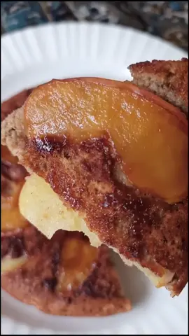 torta #express de  #manzana a la sartén🍎 delciiosa #recetafacil de preparar para tu #desayuno o #merienda #snack #comidasaludable #quecomoenundia